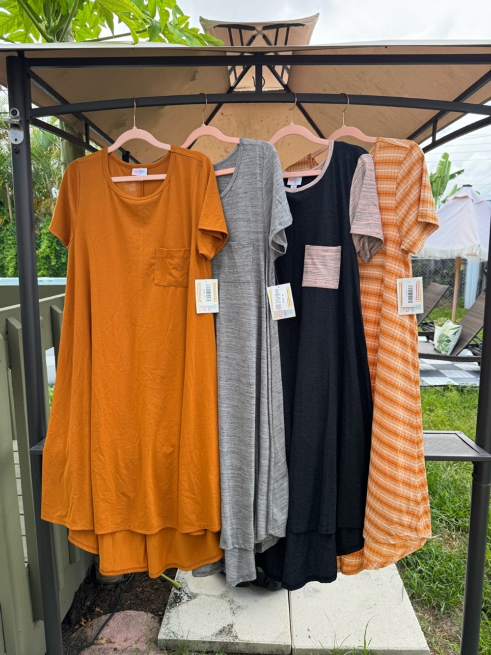Z🐞LuLaRoe 3 Carly Dresses various colors